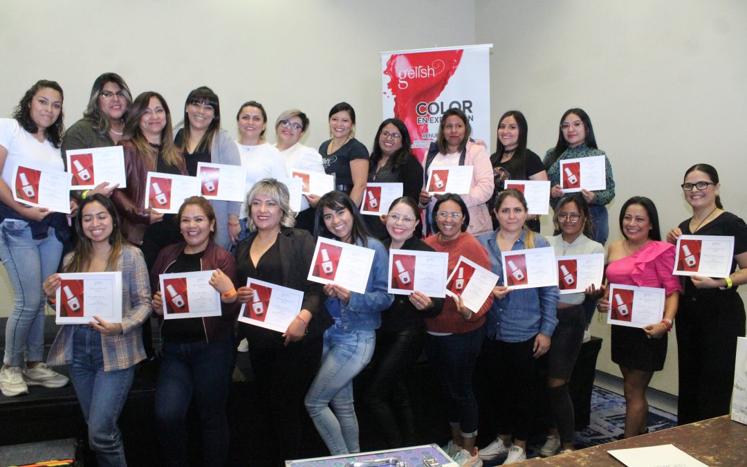 Gelish certifica a sus socias, de la mano de Nancy Muralles