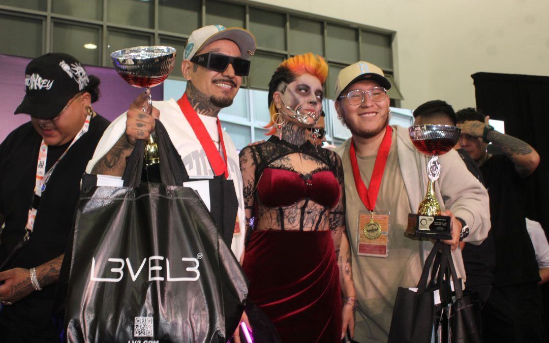 ¡En la cima! Team BARBERology gana la Copa Día de Muertos, del Barber Show 2024