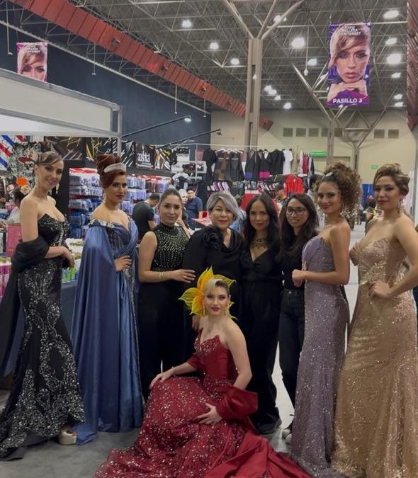 Hadassah Salam deja huella en Expo Belleza Monterrey
